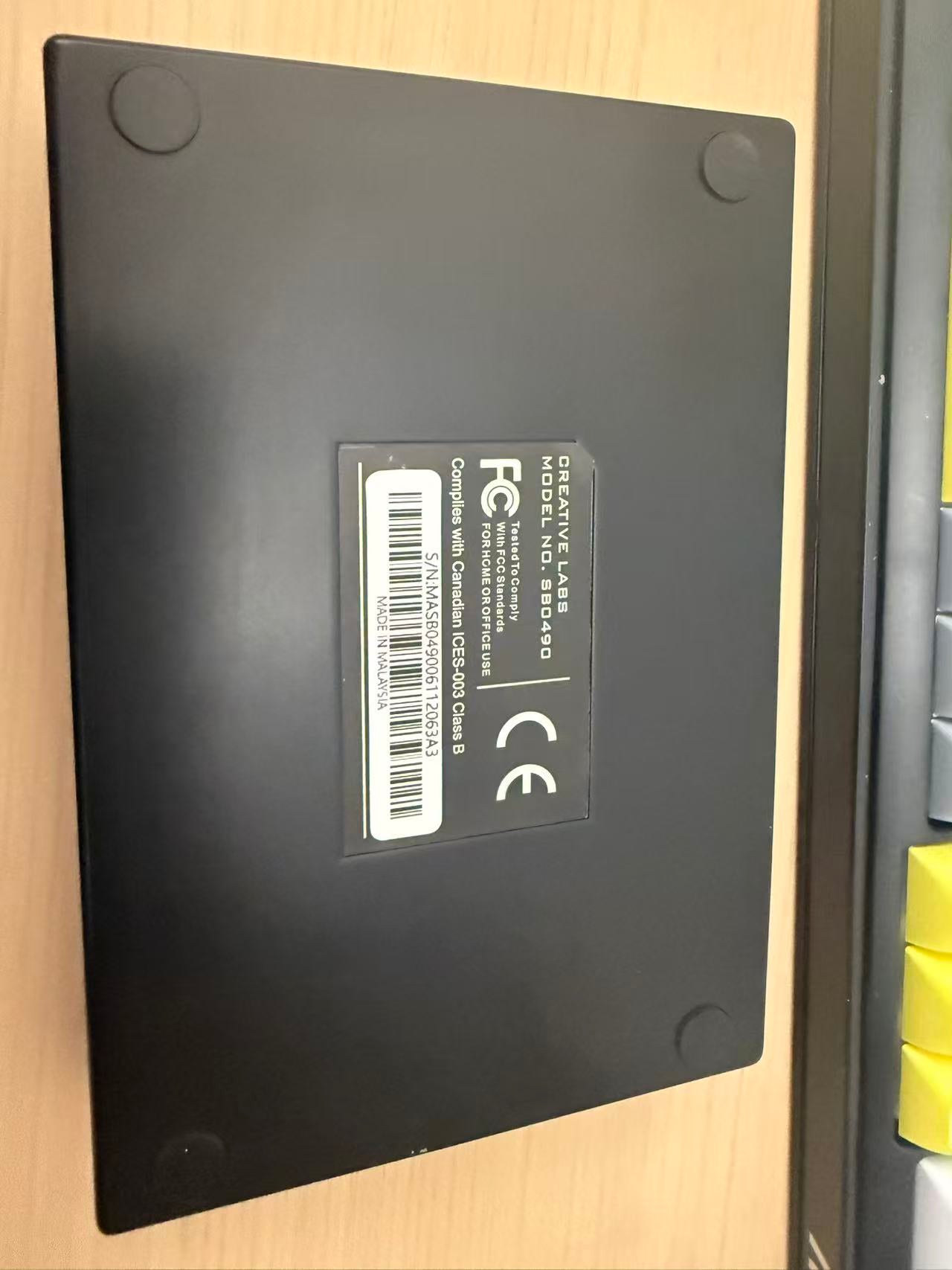 Creative Labs External Sound Blaster Model SB490 Sound Card #063A3