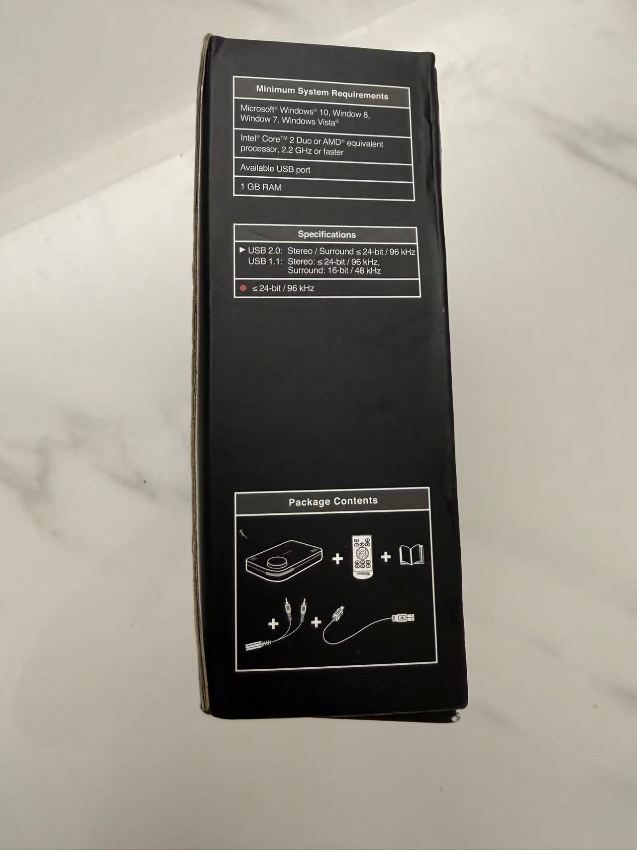 Creative Sound Blaster X-Fi Pro 5.1 USB Sound Card New & Sealed