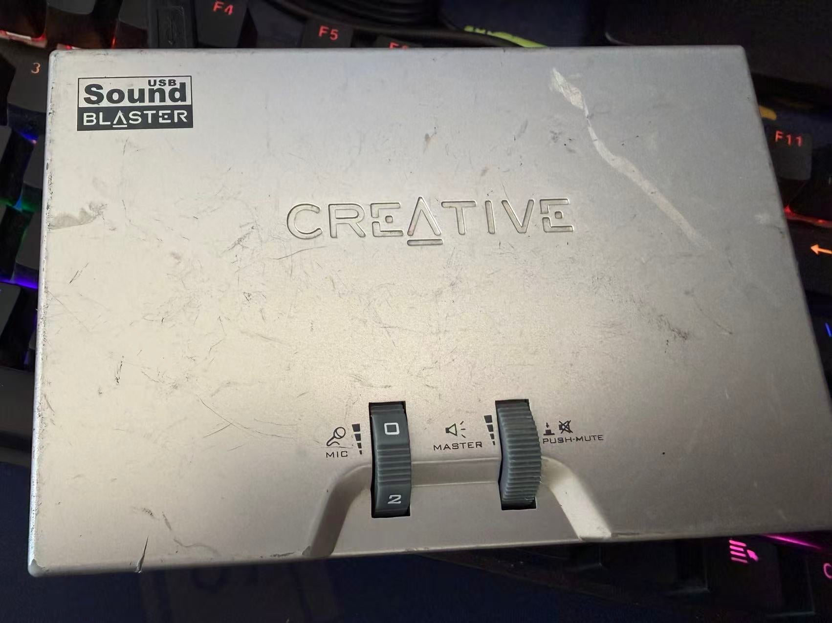 Creative Labs Live! 24-bit External Sound Blaster Model SB0490 Sound Card  #11KI