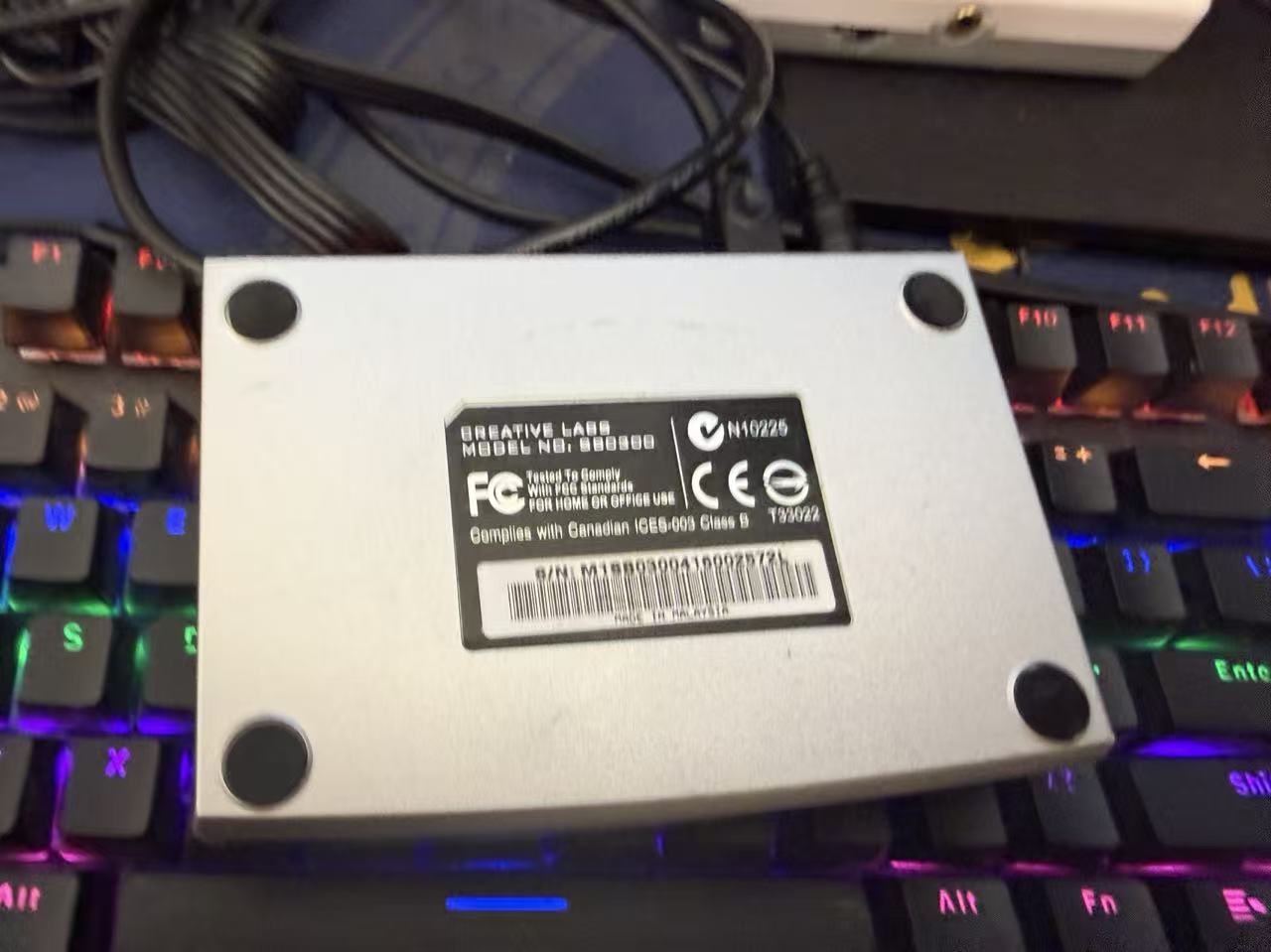 Creative Labs 24-bit External Sound Blaster Model SB0300