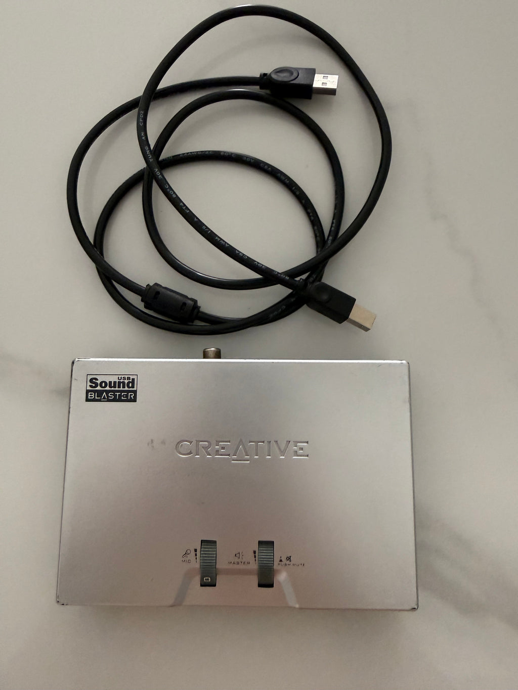 Creative Labs External Sound Blaster Model SB490 Sound Card #011C5