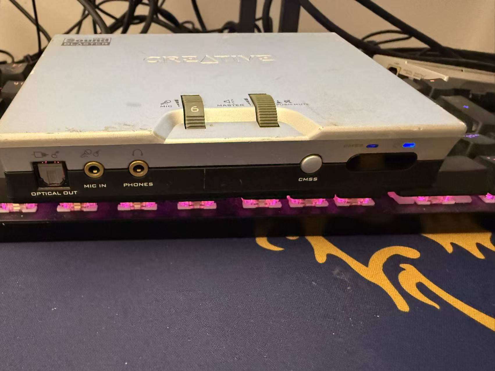 Creative Labs Live! 24-bit External Sound Blaster Model SB0490 Sound Card  #2730