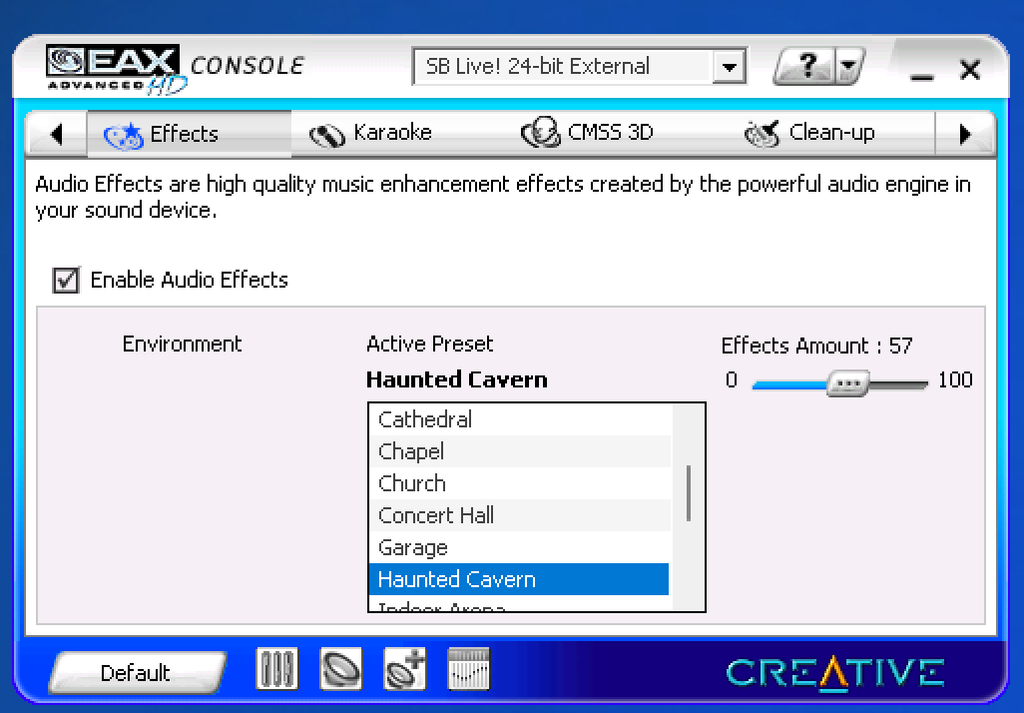 Creative SB Live 24bit Definition