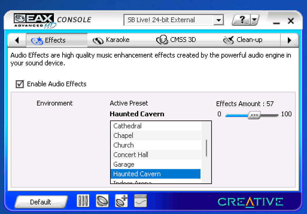 Creative SB Live 24bit Definition