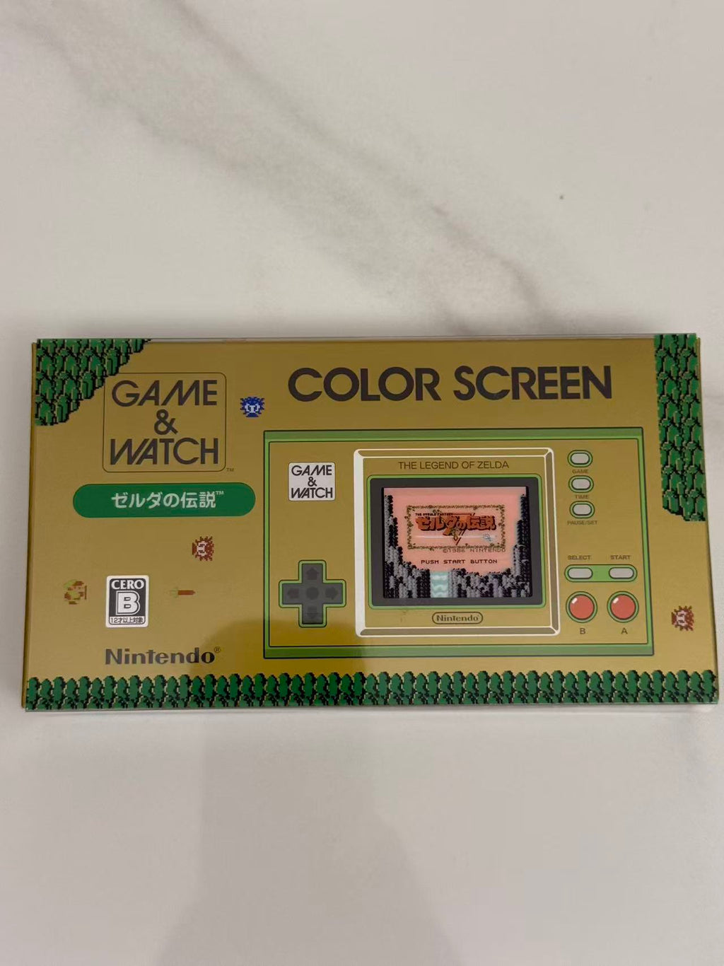Nintendo Game & Watch: The Legend of Zelda Asia Package English Game Language