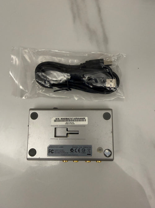Creative Labs External Sound Blaster Model SB0270 Withe #0468M