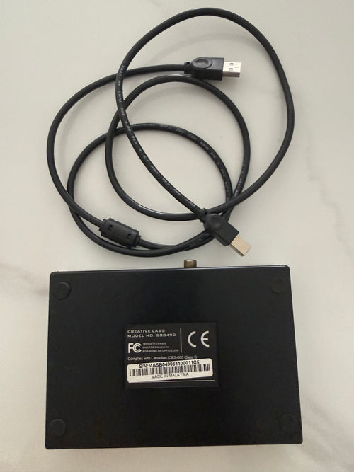 Creative Labs External Sound Blaster Model SB490 Sound Card #011C5