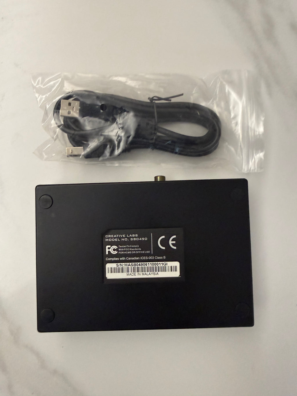 Creative Labs External Sound Blaster Model SB490 Sound Card #001GI