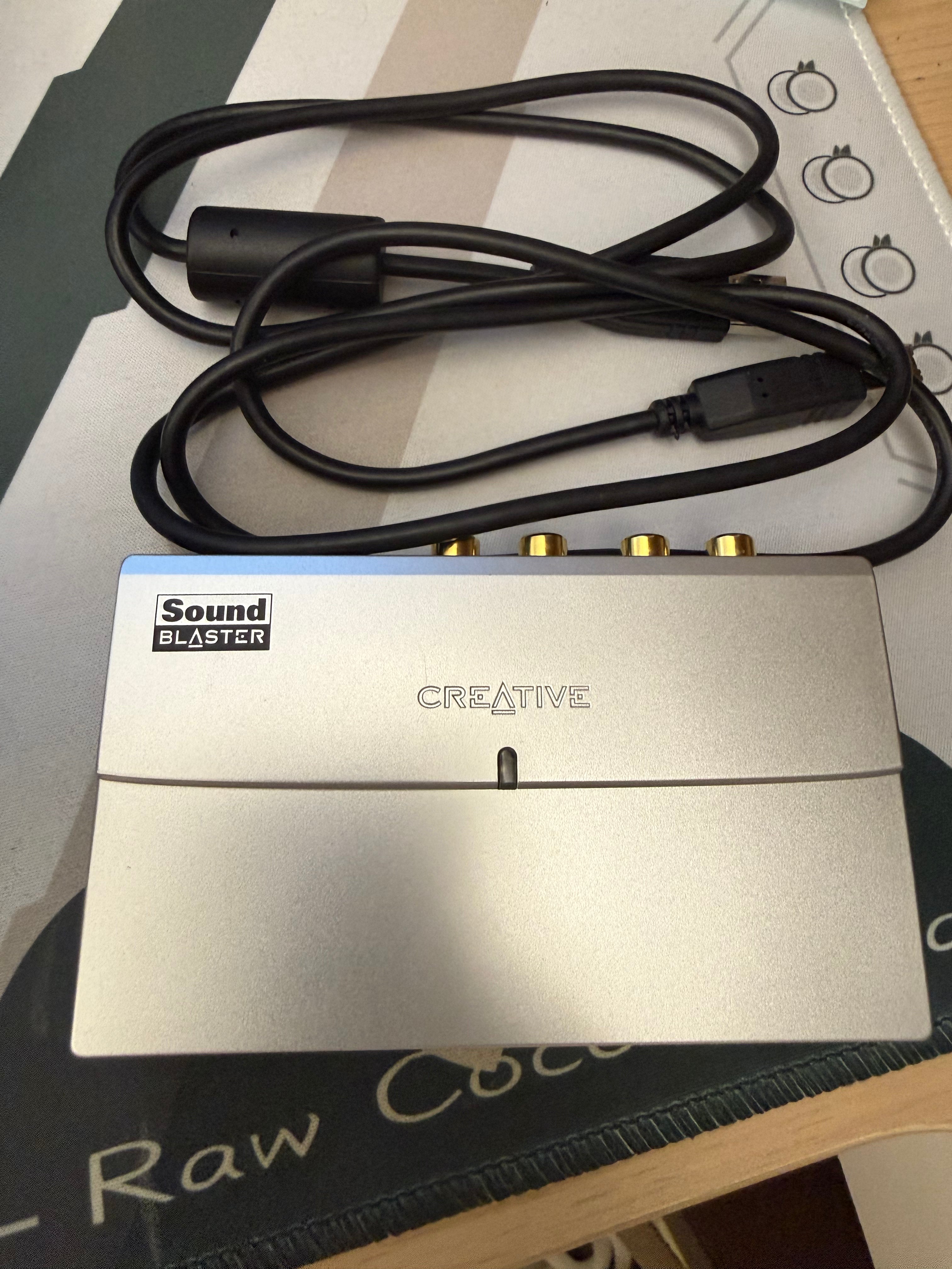 Creative Labs External Sound Blaster Model SB0270 #4739K