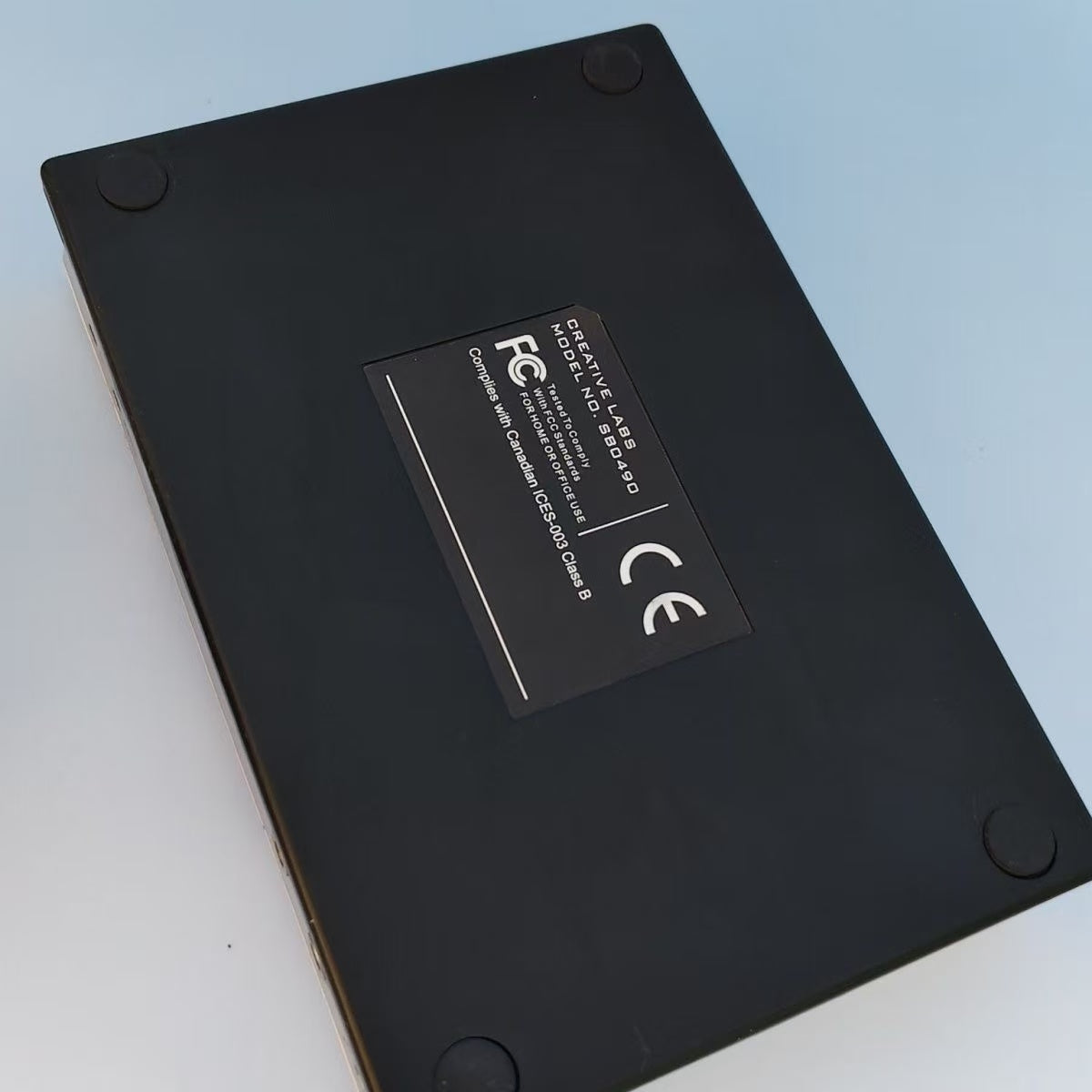 Creative Labs Live! 24-bit External Sound Blaster Model SB0490 Very Clear