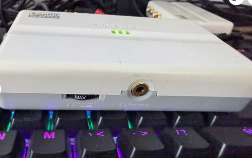 Creative Labs External Sound Blaster Model SB0271 Sound Card Made in China